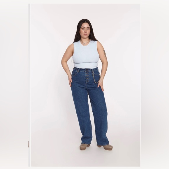 NWT Bonnie Straight Leg Jean - Decade Studio - Picture 3 of 5